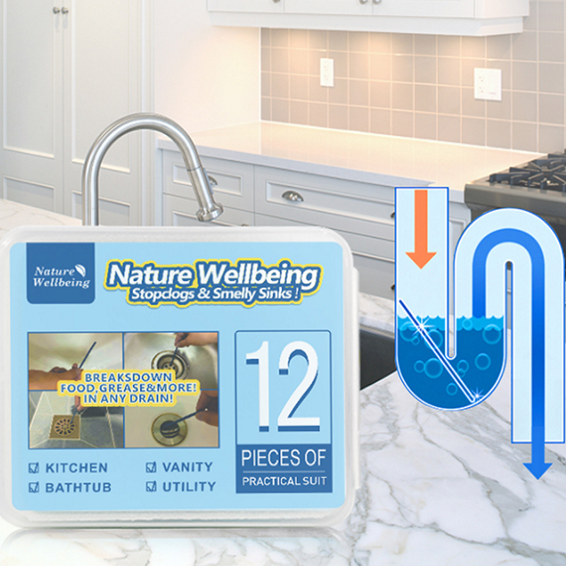 【券后价:15元】 英国管道清洁棒通下水道疏通神器 - naturewellbeing旗舰店