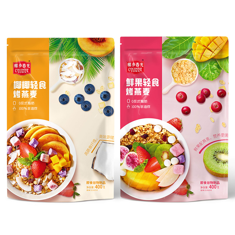 【券后价:16.9元】 【春光】鲜果轻食烤燕麦片400g - 春光食品旗舰店