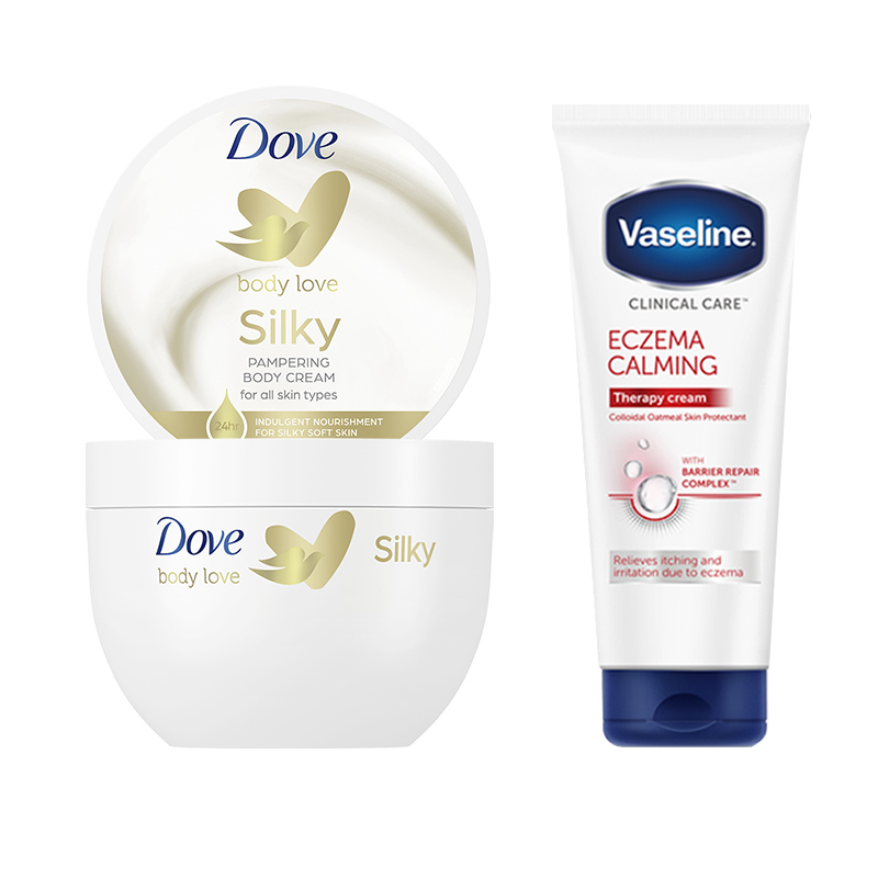 【券后价:44元】 Dove多芬身体润肤乳300ml*2 - 联合利华海外旗舰店