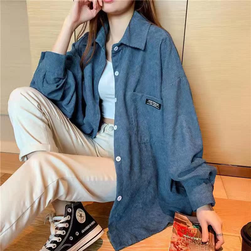 【券后价:38.9元】 【丽妮迪】秋冬季外搭衬衫系列 - 丽妮迪服饰