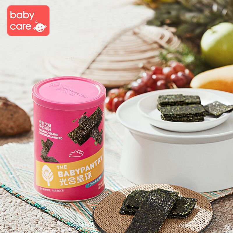【券后价:48.35元】 【拍3件】bc海苔芝麻夹心零食 - babycare旗舰店