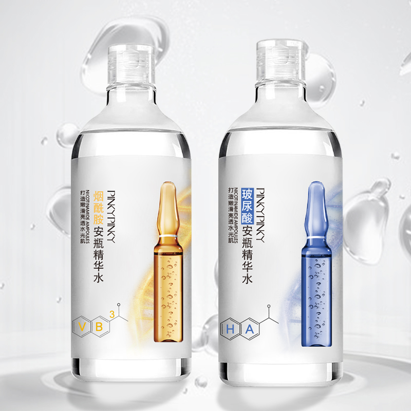 【券后价:28元】 【拍一发二】烟酰胺玻尿酸精华水500ml - pinkypinky旗舰店