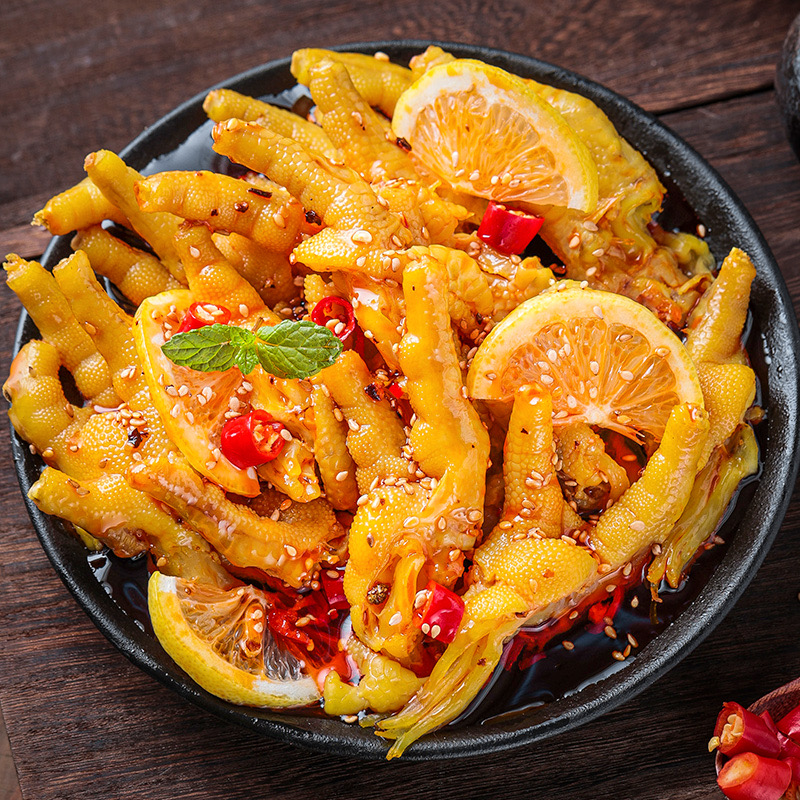 【券后价:23.8元】 【苏麻苏辣】柠檬酸辣无骨鸡爪300g*2 - 苏麻苏辣旗舰店