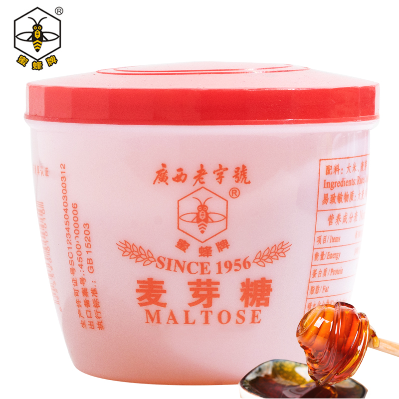 【券后价:14.22元】 【蜜蜂牌】烘焙糖果拉丝搅搅糖麦芽糖500g - 蜜蜂食品旗舰店