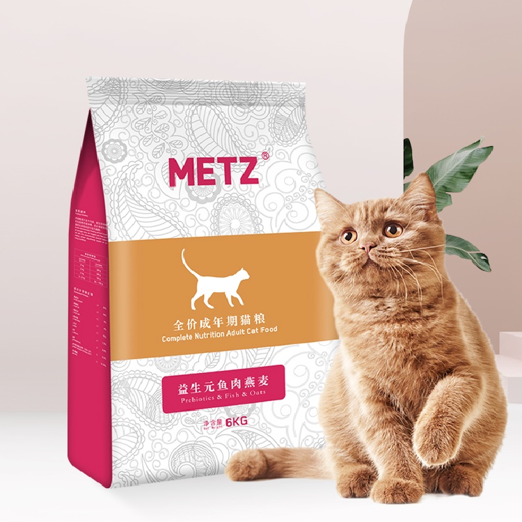 【券后价:118元】 玫斯益生元鱼肉燕麦全价成猫粮6kg - 千翌宠物食品专营店
