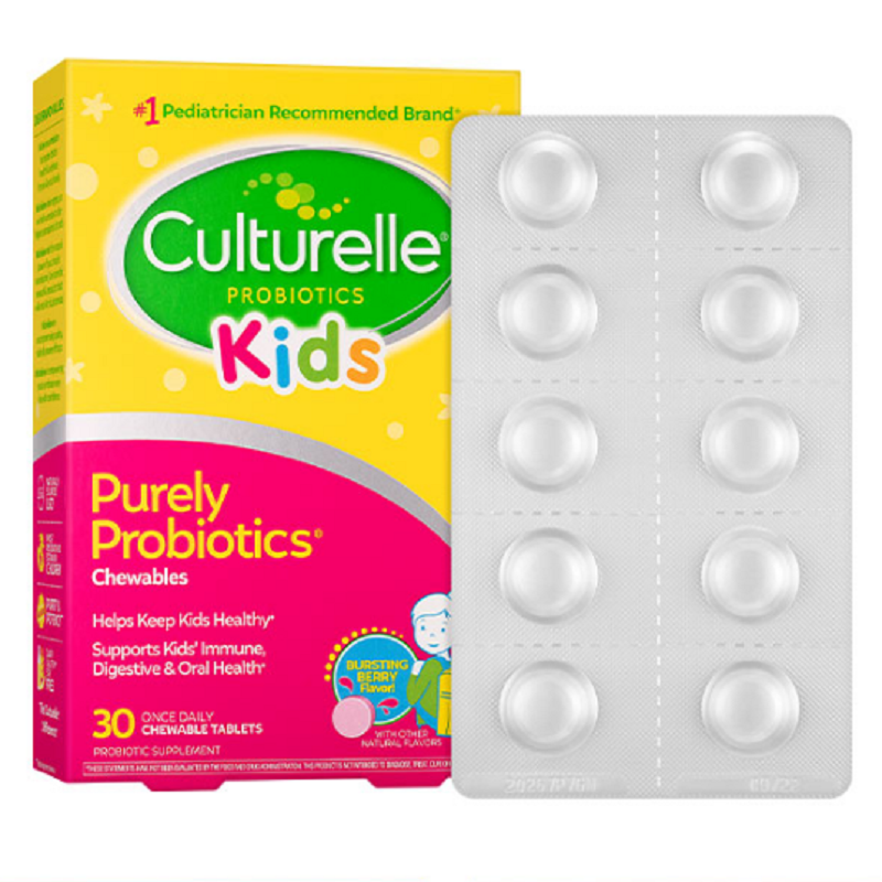 【券后价:109元】 【胡可推荐】康萃乐儿童益生菌咀嚼片 - Culturelle海外旗舰店