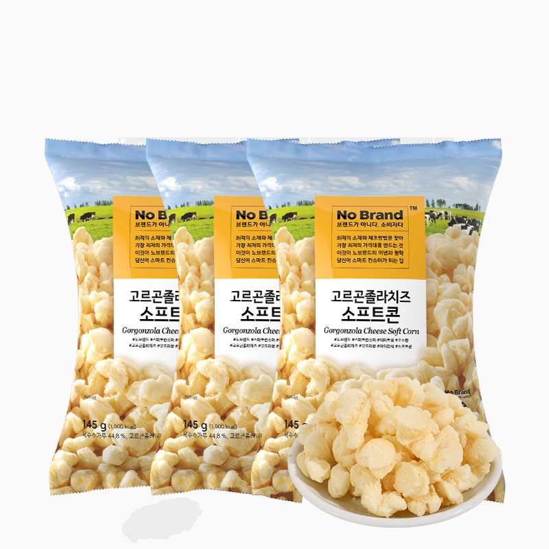 【券后价:31.8元】 【NoBrand】诺倍得芝士玉米卷145g*2包 - nobrand旗舰店