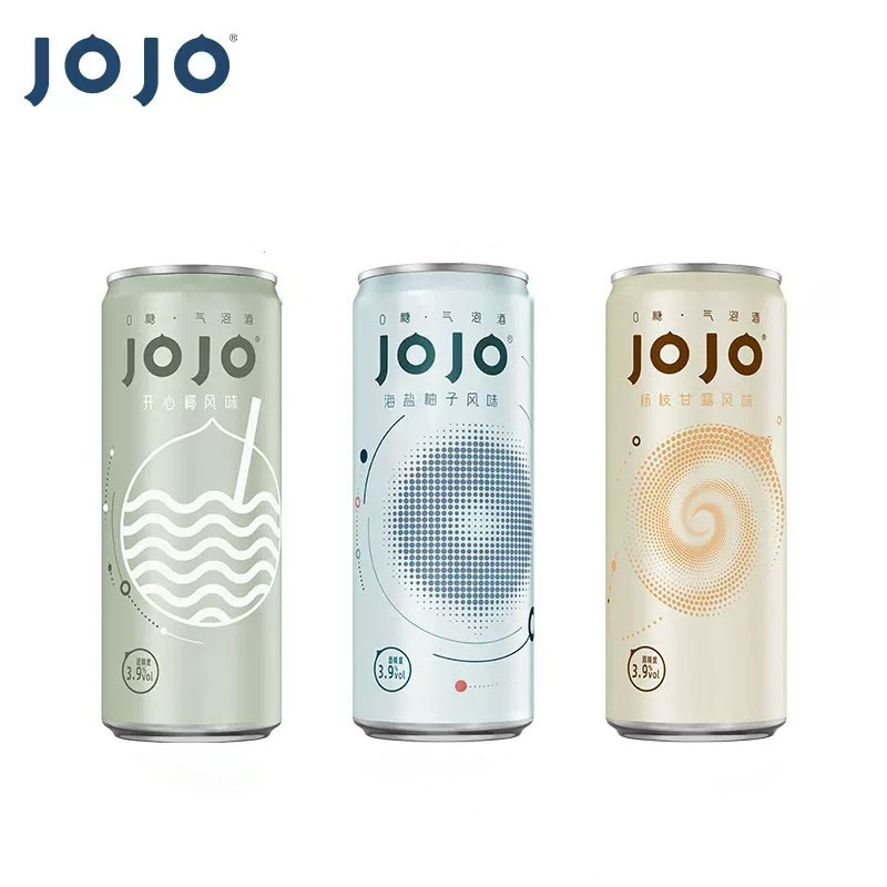 【券后价:9.9元】 【JOJO】无糖果味气泡酒330ml*6罐 - jojo酒类旗舰店