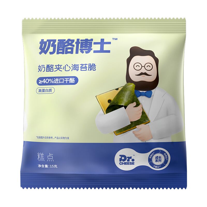 【券后价:14.9元】 奶酪博士高钙奶酪夹心海苔 - DrCHEESE奶酪博士专卖店