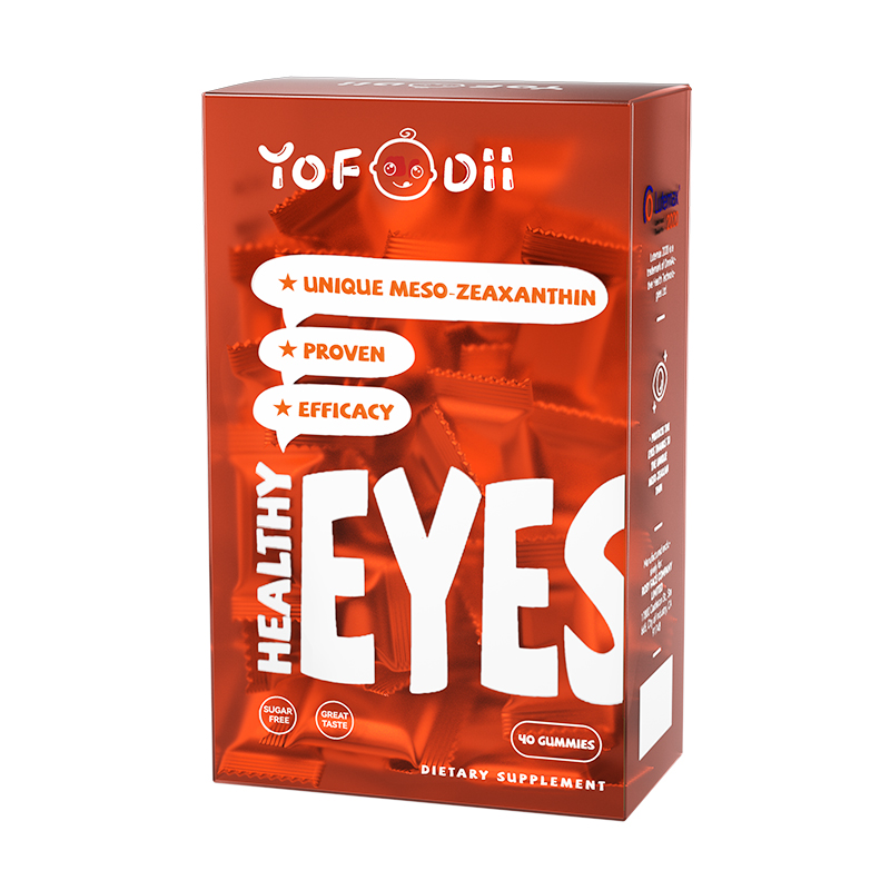 【券后价:82元】 Yofoodii叶黄素儿童专利护眼软糖40粒*1盒 - Yofoodii海外旗舰店