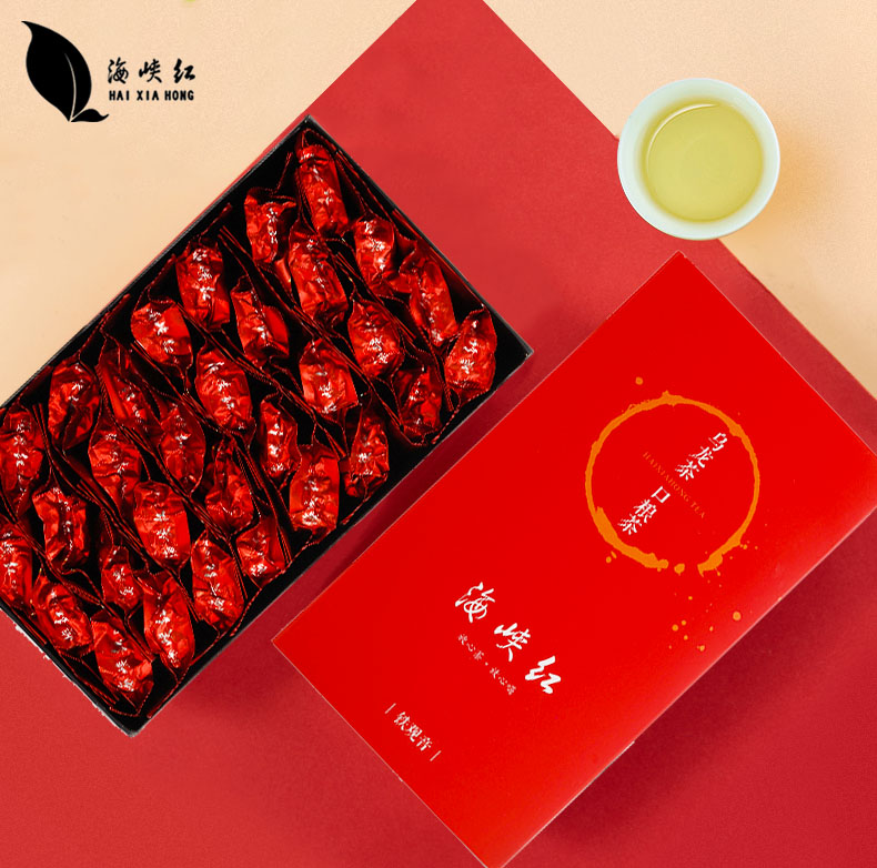 【券后价:29.9元】 【海峡红】新茶春茶铁观音茶叶礼盒装 - 海峡红旗舰店