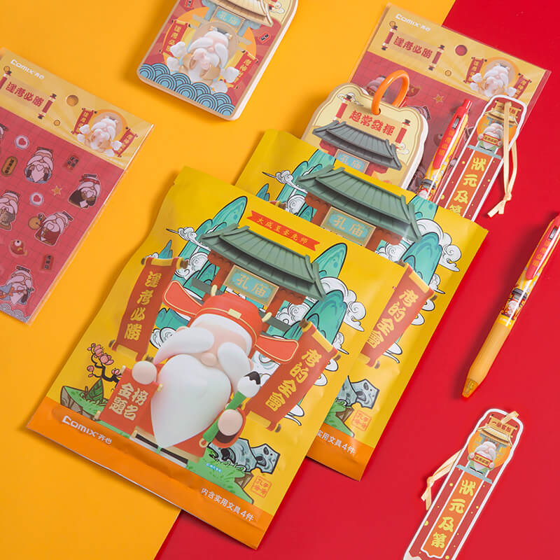 【券后价:6.9元】 齐心文具盲盒笔单词本子盲袋 - comix齐心办公用品旗舰店