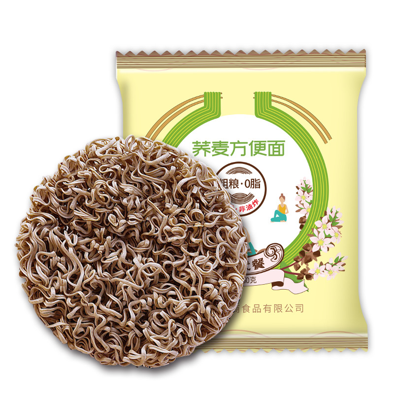【券后价:9.9元】 【燕迎春】荞麦方便面60g*10袋