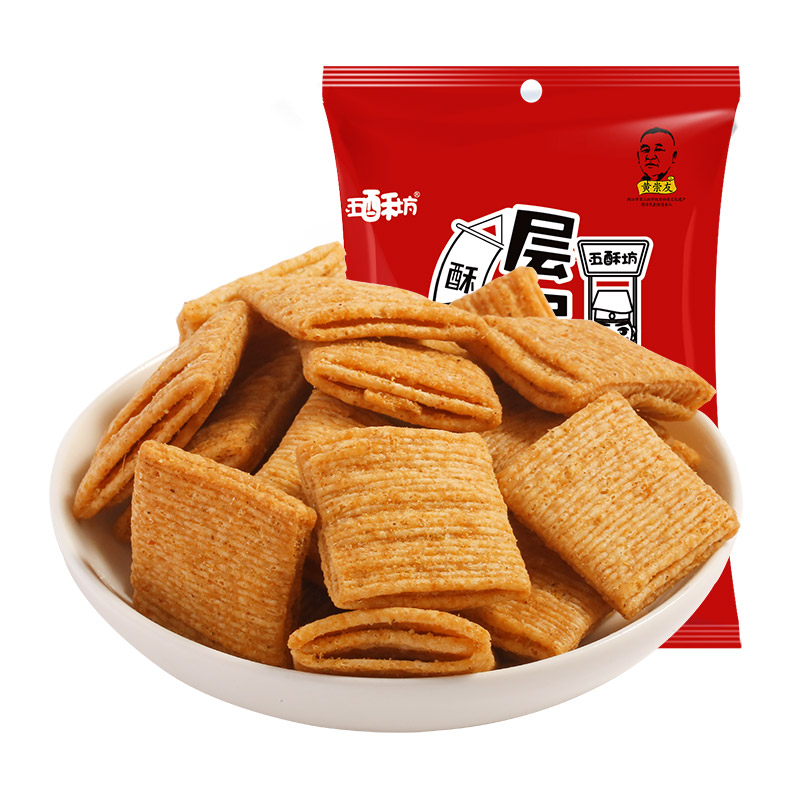 【券后价:2.9元】 【可签到】五酥坊瓦片锅巴150g