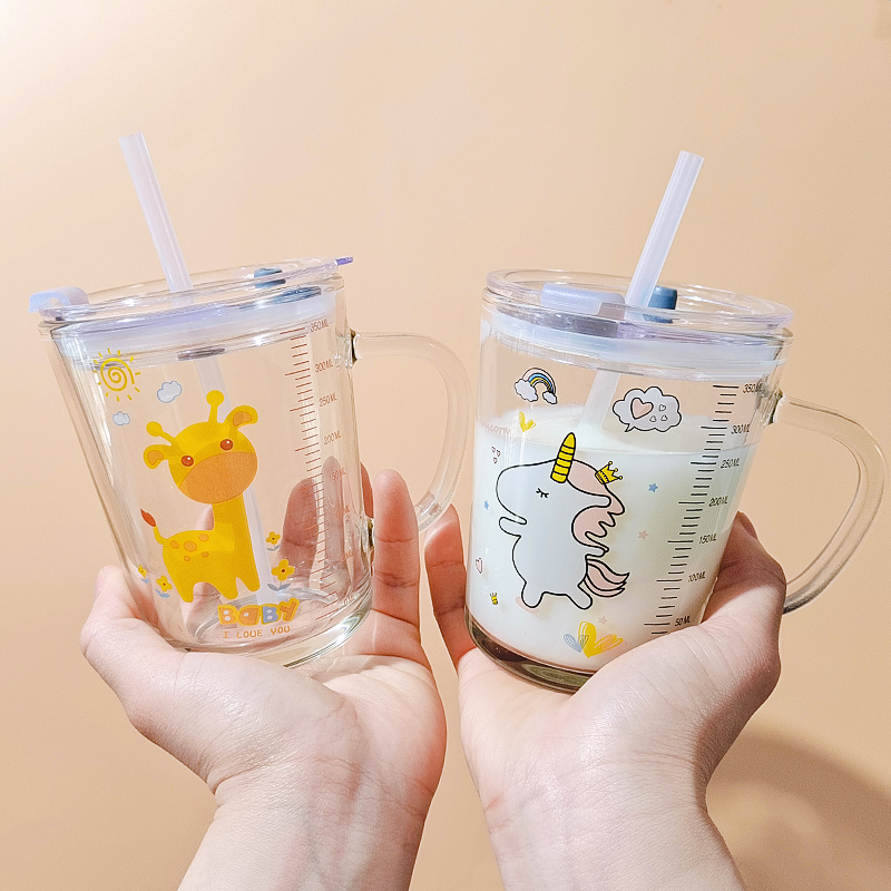 【券后价:4.02元】 【可签到】带刻度喝奶喝水杯
