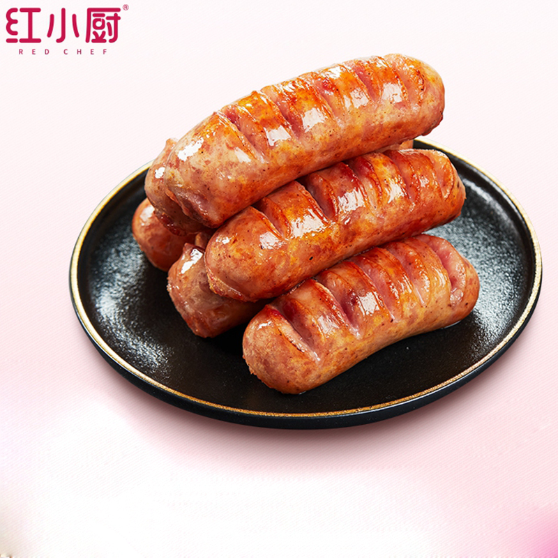【券后价:65.9元】 【红小厨】地道纯肉火山石烤肠4斤40跟 - 红小厨旗舰店