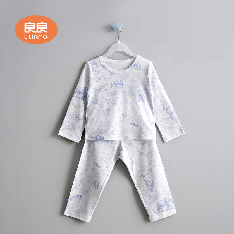 【券后价:44元】 【良良】儿童纯棉内衣秋衣秋裤套装 - 良良南昌专卖店