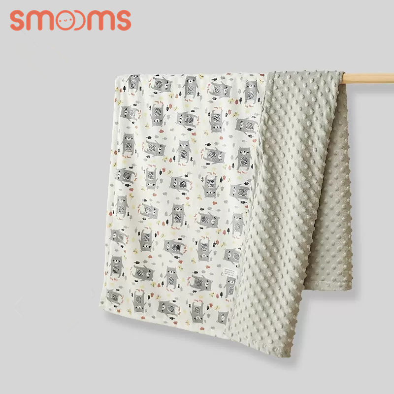 【券后价:32.9元】 【思萌】婴儿安抚3D豆豆毯 - smooms旗舰店