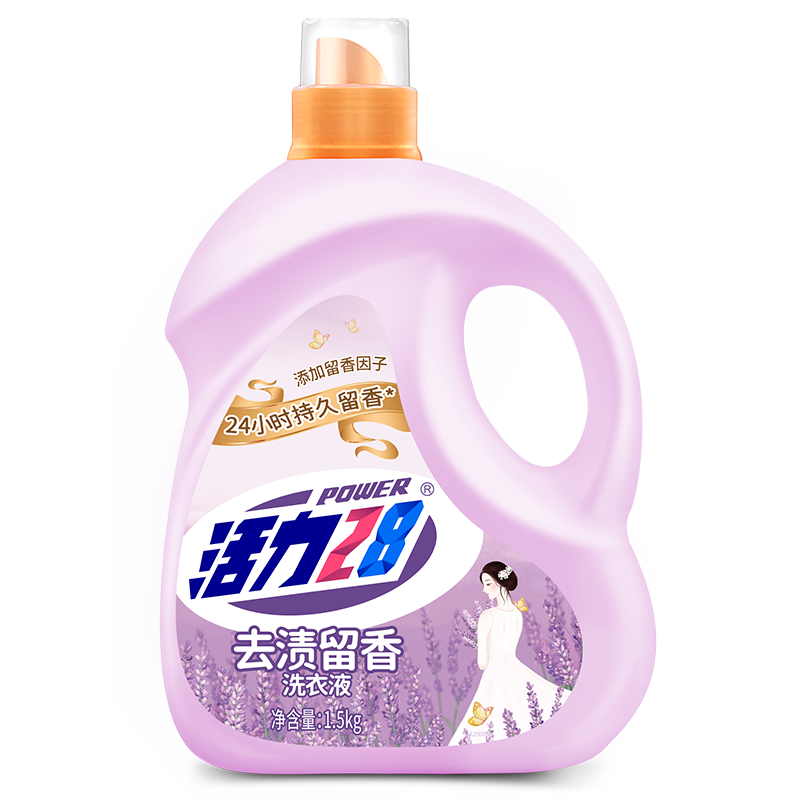 【券后价:69.7元】 【活力28】去渍留香洗衣液3斤*6瓶 - 活力28官方旗舰店