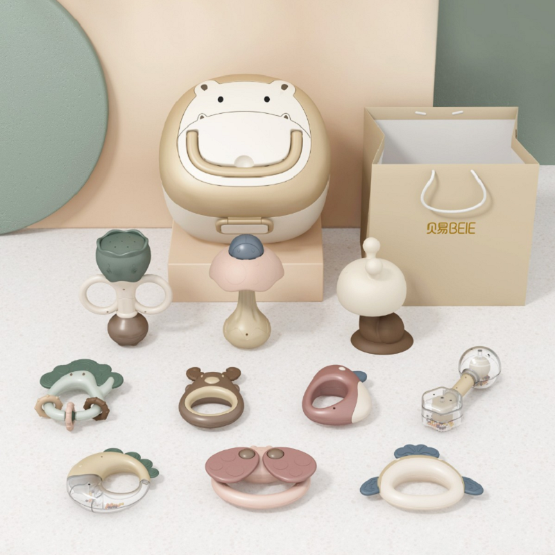 【券后价:43元】 【5只装】【贝易】婴儿手摇铃益智玩具 - beie贝易旗舰店