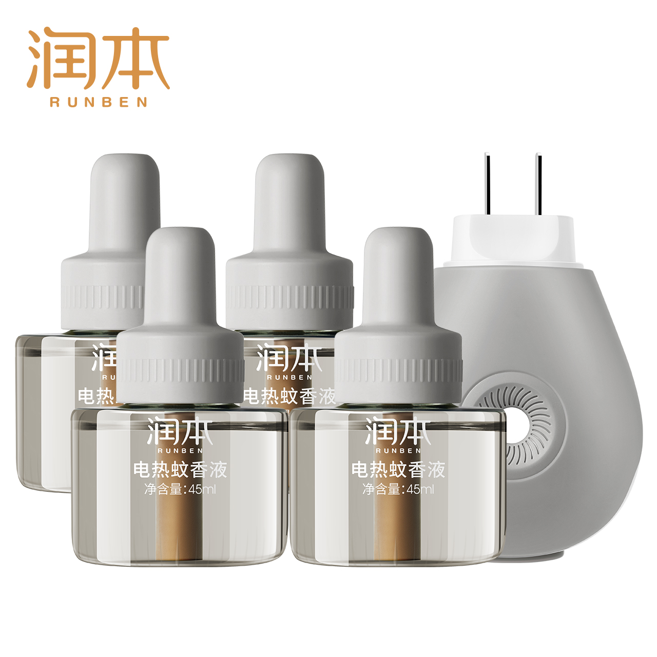 【券后价:19.9元】 【润本旗舰店】婴儿电热蚊香液3液1器 - 润本旗舰店