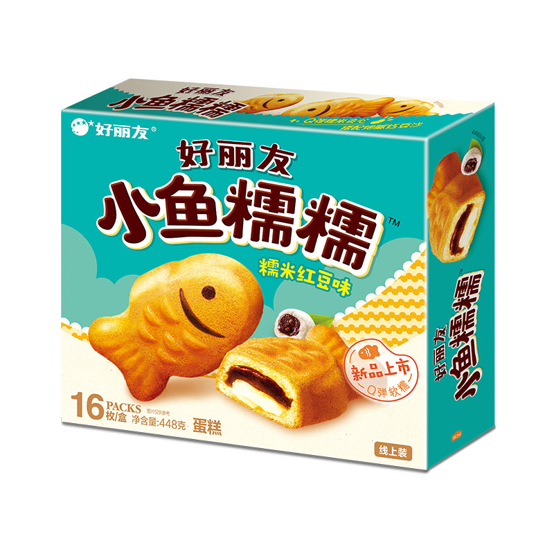 【券后价:19.9元】 猫超！好丽友小鱼糯糯448g*16枚 - 天猫超市