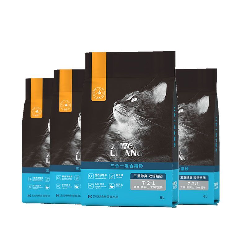 【券后价:45.5元】 力狼低敏原味豆腐猫砂/混合猫砂10kg - 力狼旗舰店