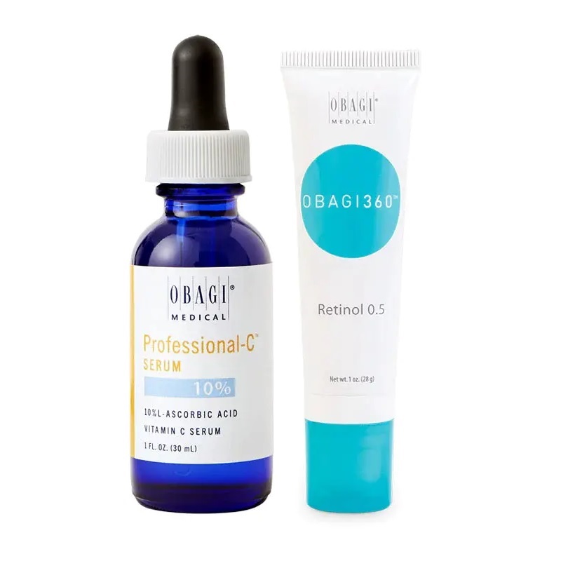 【券后价:920元】 欧邦琪蓝瓶左旋维C30ml+视黄醇28g - OBAGI海外旗舰店
