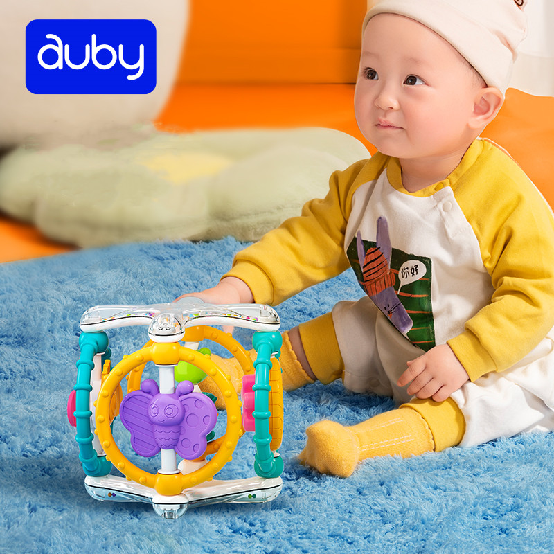 【券后价:39元】 澳贝儿童玩具多功能手部训练球 - auby澳贝旗舰店