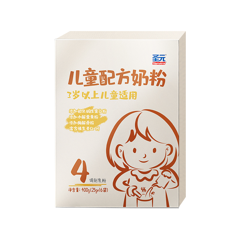 【券后价:39.9元】 圣元优博高钙儿童幼儿配方奶粉4段 - 天猫超市
