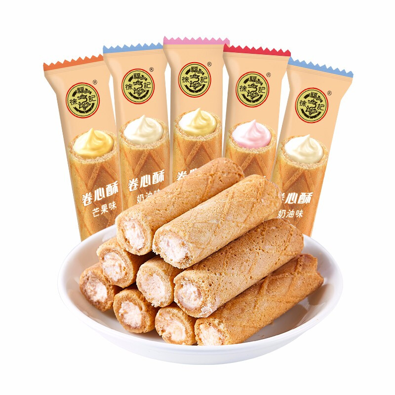 【券后价:19.9元】 【徐福记】混合口味卷心酥425g - 天猫超市