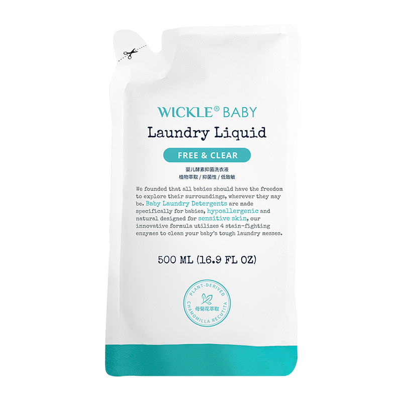 【券后价:29.9元】 wickle宝宝洗衣液婴幼儿酵素洗衣液500ml - 天猫超市