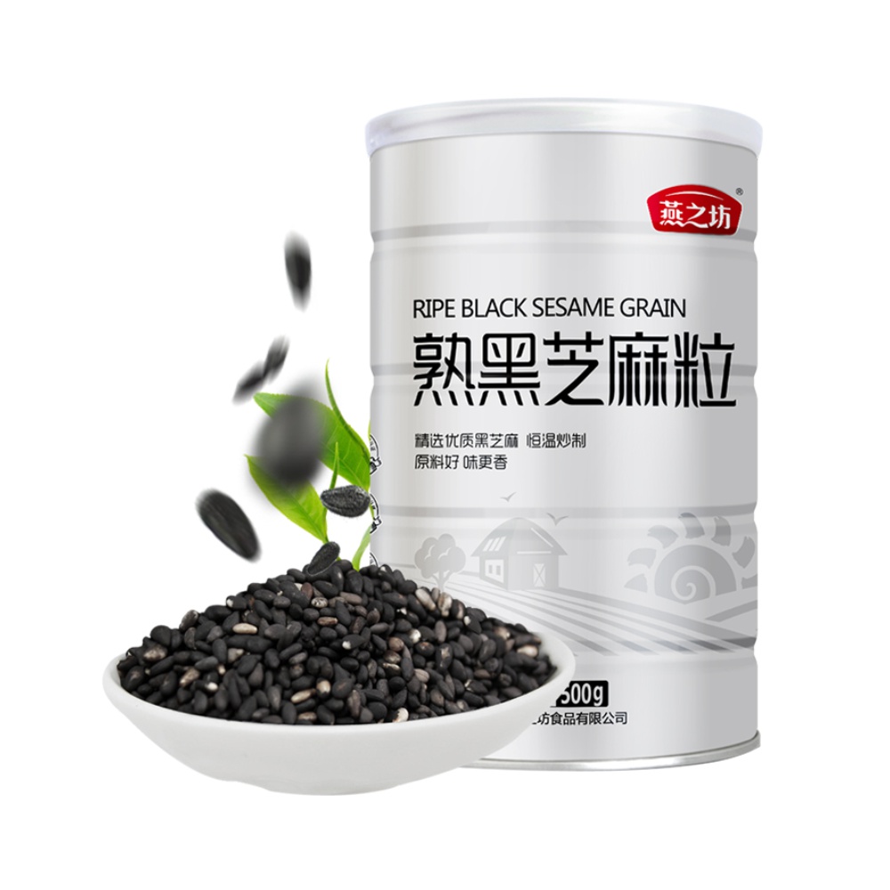 【券后价:23.9元】 燕之坊熟黑芝麻粒500g - 天猫超市