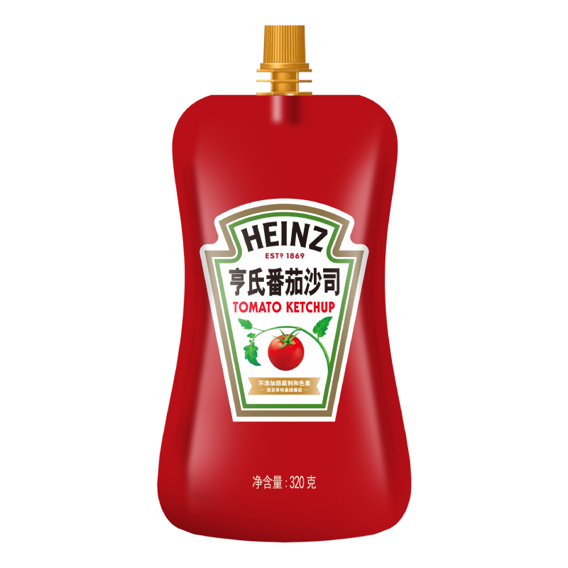 【券后价:8.3元】 亨氏番茄酱番茄沙司320g