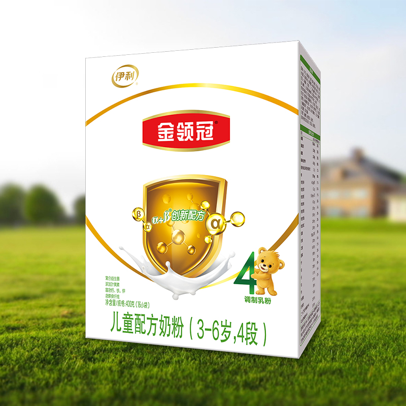 【券后价:30.9元】 伊利金领冠婴幼儿奶粉4段400g - 天猫超市
