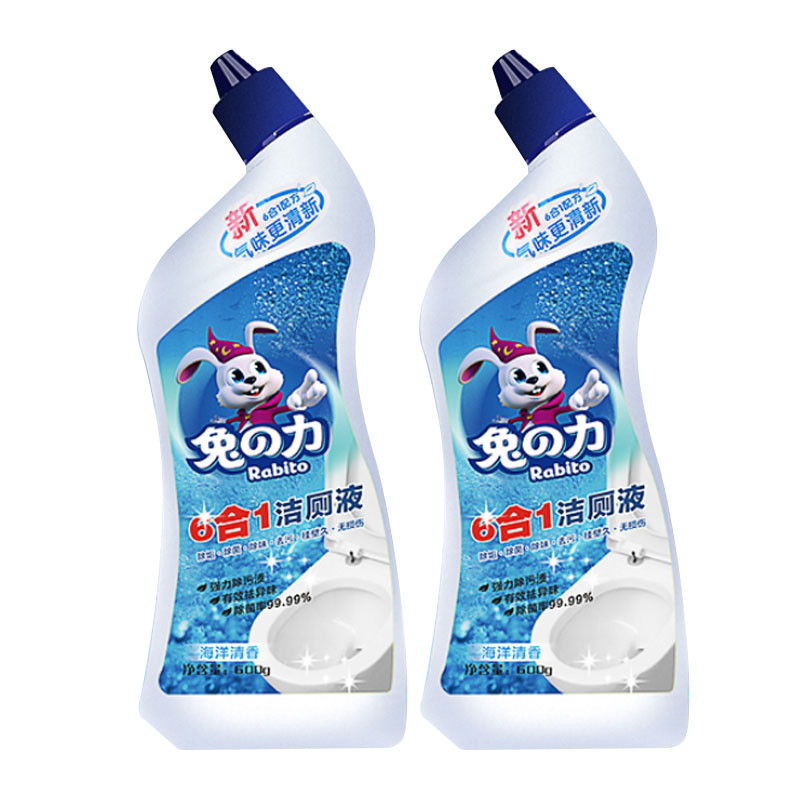 【券后价:5.9元】 【可签到】600ml兔力马桶清洁剂