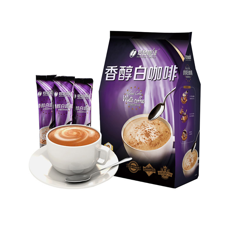 【券后价:19.9元】 【后谷咖啡】速溶香醇白咖啡30g*20条 - 后谷旗舰店