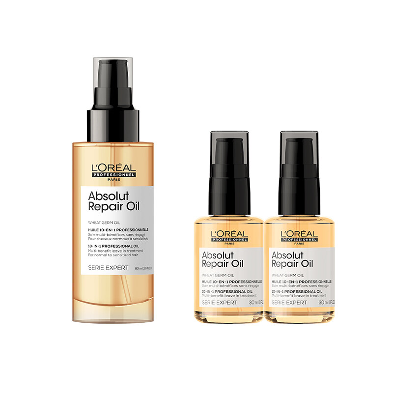【券后价:220元】 欧莱雅PRO多效黄金瓶90ml赠同款30ml*2 - LorealPro官方旗舰店