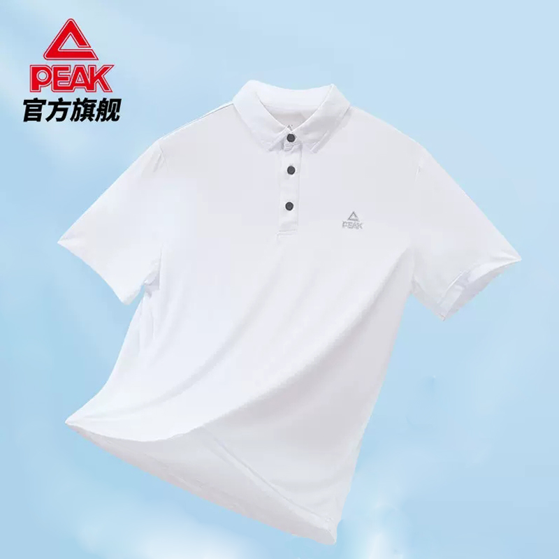 【券后价:34元】 【匹克】都市运动休闲短袖Polo衫 - 匹克官方旗舰店
