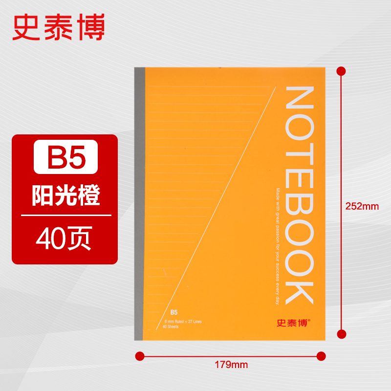 【券后价:5.9元】 【稳定签到】史泰博A5笔记本子10本 - 史泰博旗舰店
