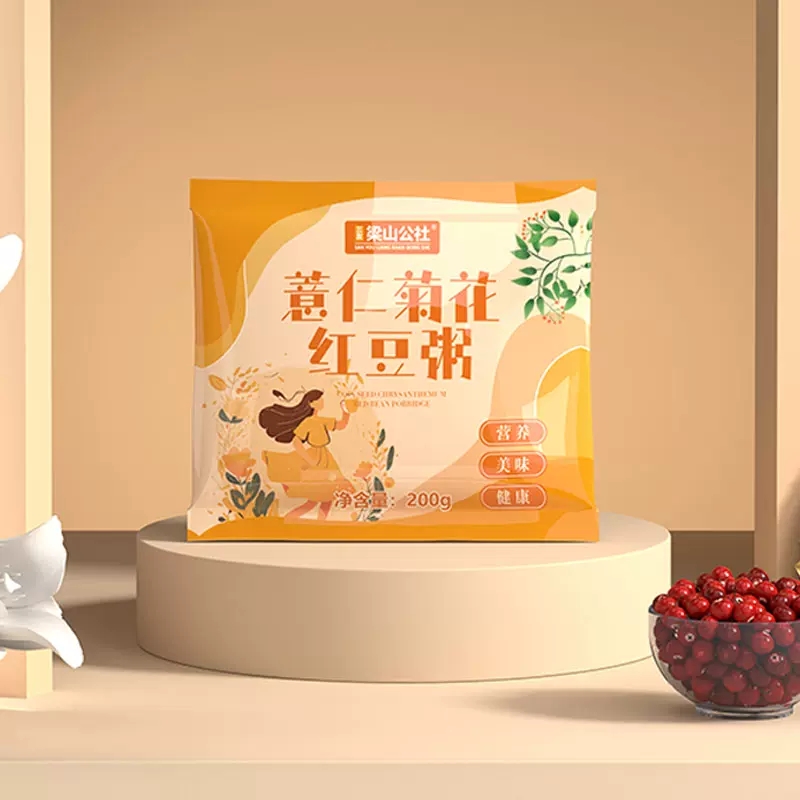 【券后价:5.9元】 【爆款签到】薏仁菊花红豆粥200g*2袋