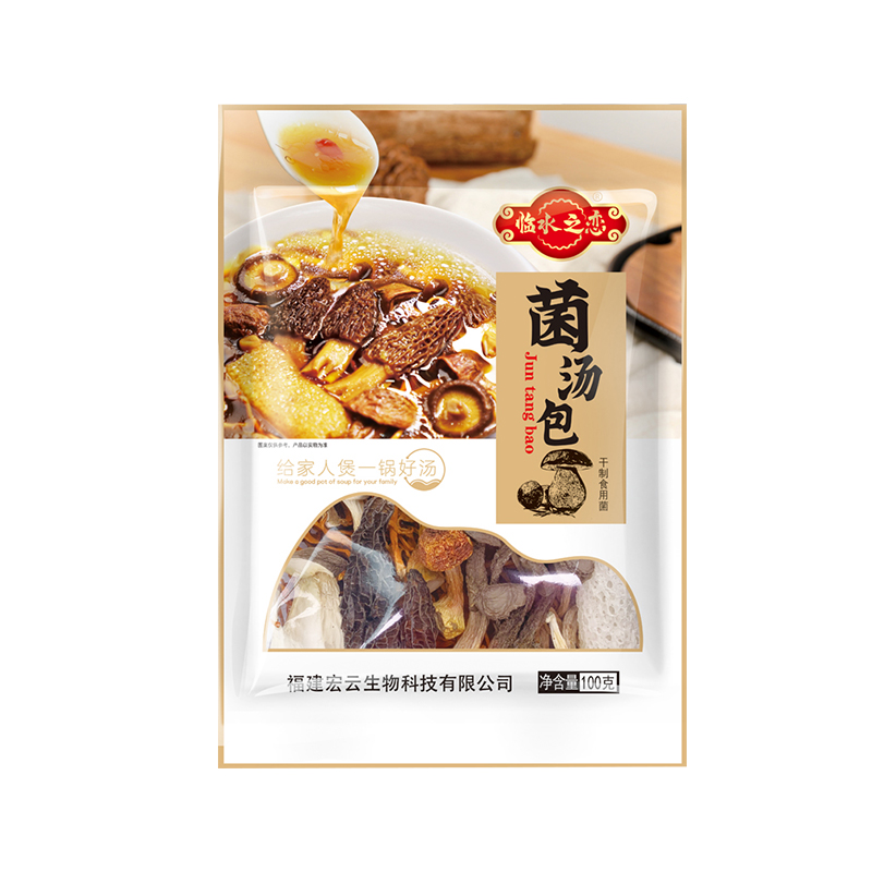 【券后价:9.9元】 【古松】临水之恋七彩菌汤包炖排骨100克 - 古松旗舰店