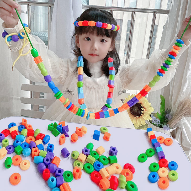 【券后价:8.8元】 儿童早教益智大串珠积木玩具 - 晨风母婴旗舰店