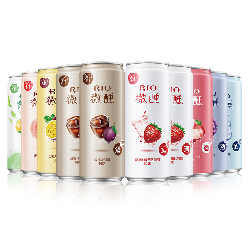 【券后价:39.5元】 【张子枫同款】rio锐澳微醺3度酸梅汤味10瓶 - rio锐澳旗舰店