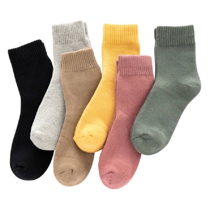 【券后价:26.9元】 【4双装】品答加厚毛圈袜中长款 - 品答旗舰店