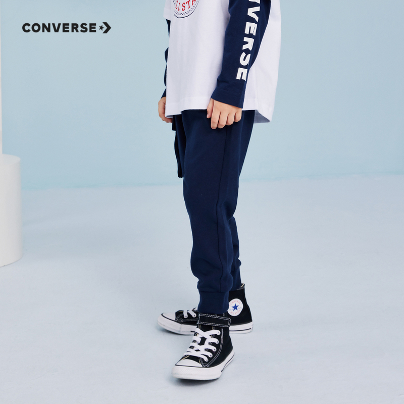 【券后价:119元】 【匡威】儿童运动休闲长卫裤 - converse童鞋旗舰店