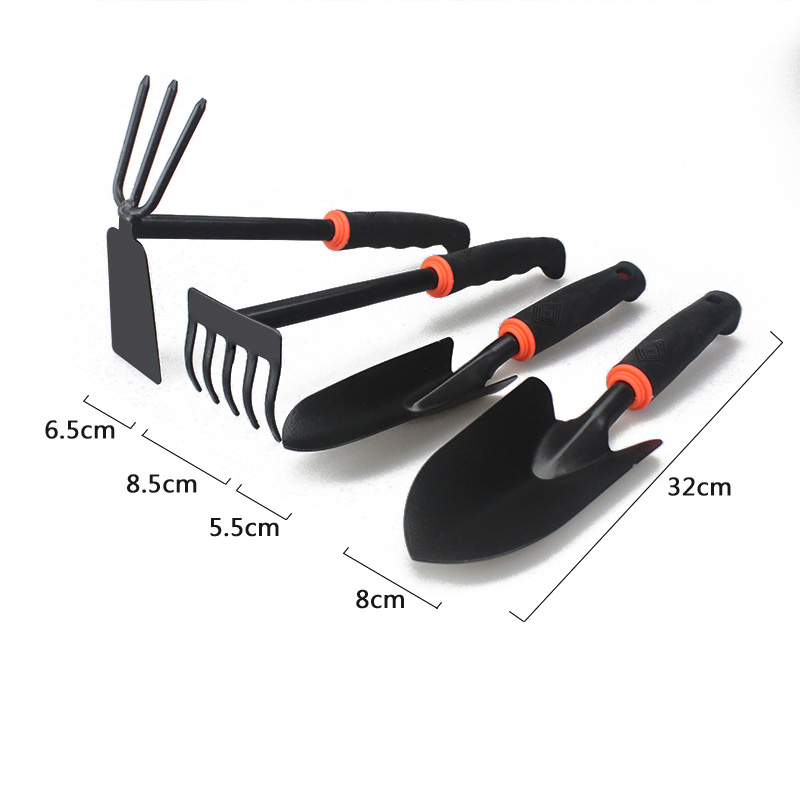 【券后价:4.5元】 小型黑铲四件套园艺工具用品 - 南叶家居旗舰店