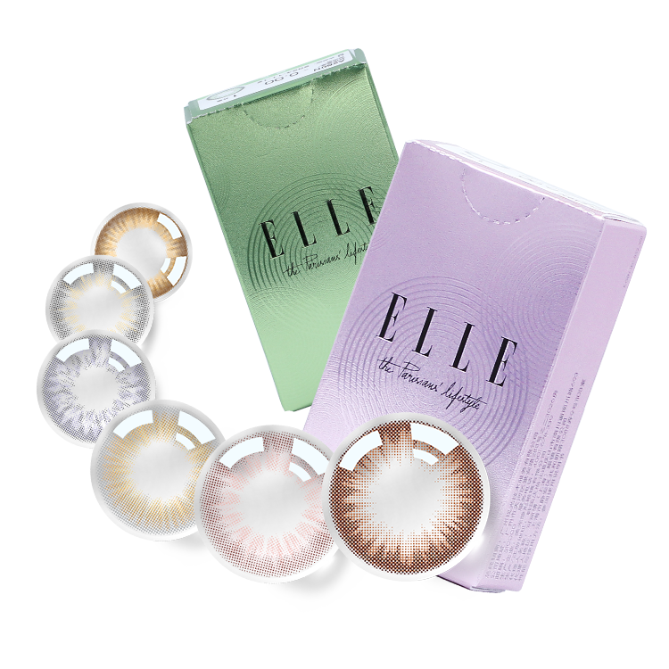 【券后价:13.8元】 【ELLE】大直径半年抛美瞳2片 - elle隐形眼镜旗舰店