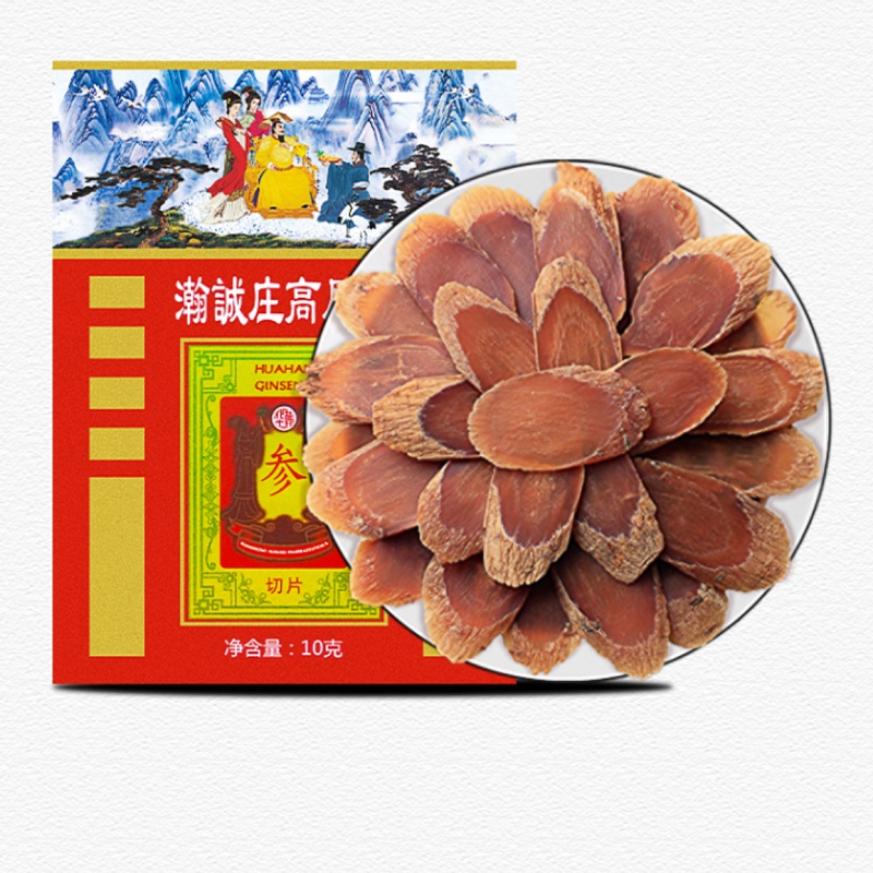 【券后价:5.9元】 【华韩骏龙】高丽参切片人参片 - 华韩骏龙旗舰店