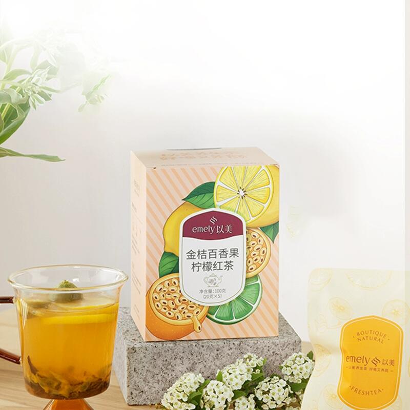 【券后价:14.9元】 买1送1以美养生金桔柠檬蜂蜜红茶100g - 以美养生茶旗舰店